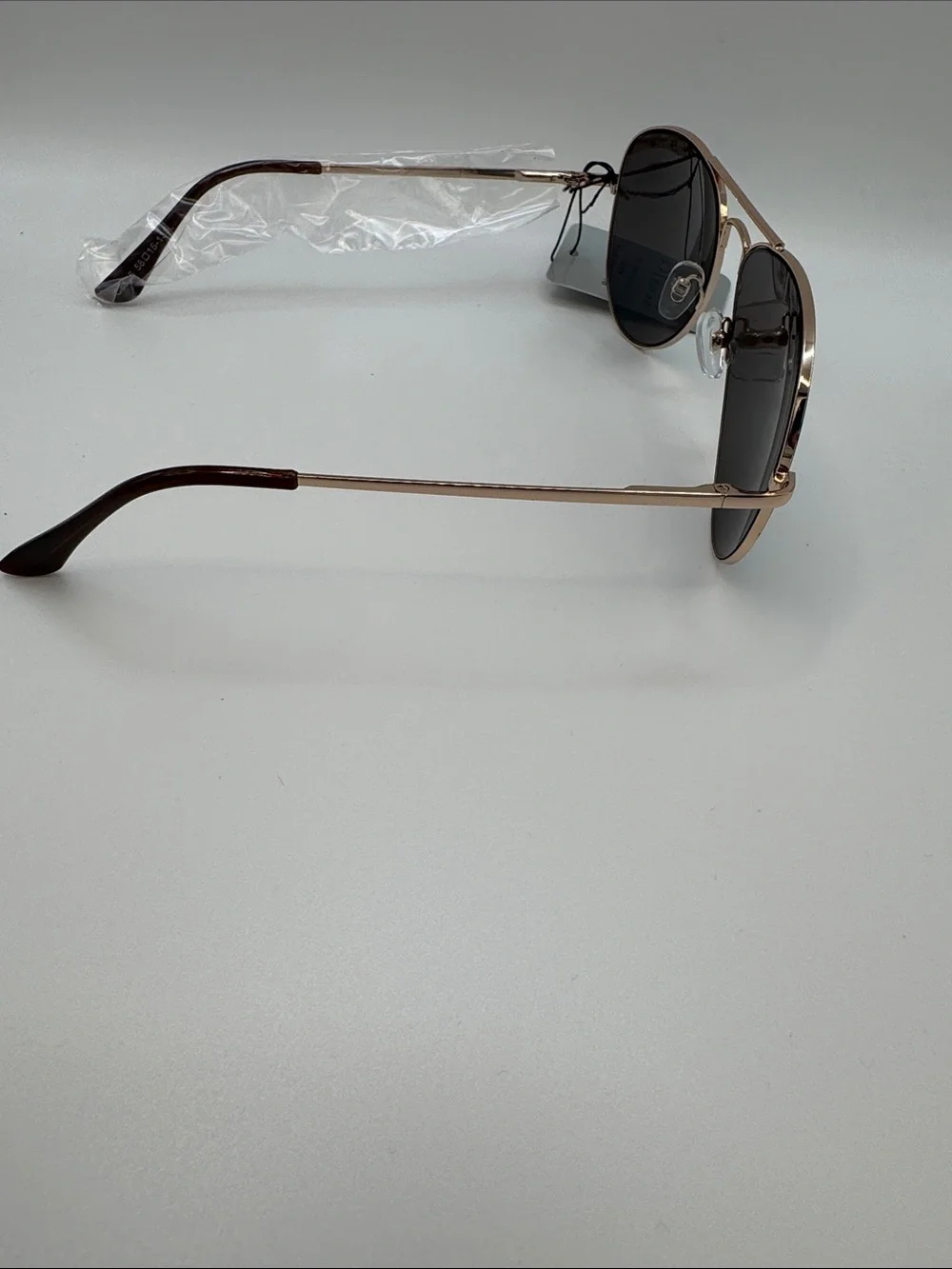 Aviator Sunglasses with Blue-Green Mirrored Lenses